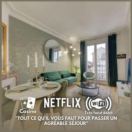 -l'emeraude De Louis Xvi- Ideal Pour Couple-solo-pro 8min De Paris-1min De La Gare