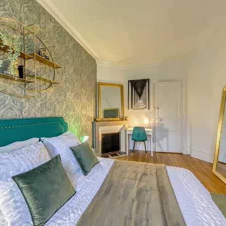 -l'emeraude De Louis Xvi- Ideal Pour Couple-solo-pro 8min De Paris-1min De La Gare Apartment Enghien-les-Bains