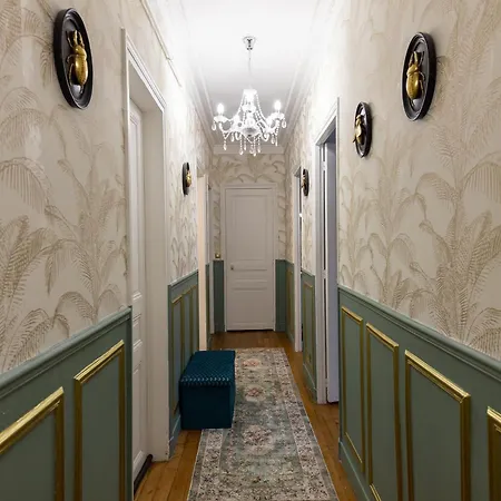 -l'emeraude De Louis Xvi- Ideal Pour Couple-solo-pro 8min De Paris-1min De La Gare Apartment