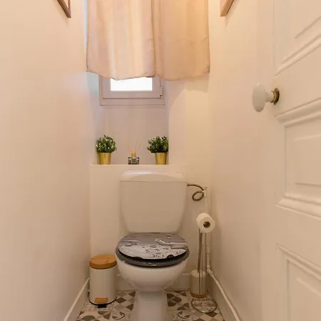 Apartment -l'emeraude De Louis Xvi- Ideal Pour Couple-solo-pro 8min De Paris-1min De La Gare
